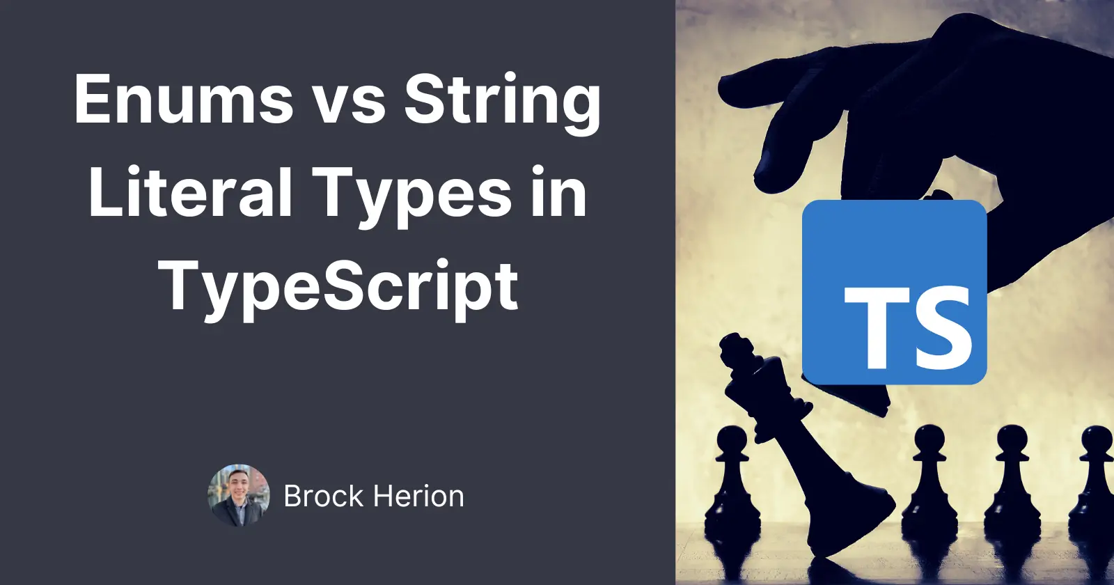 Enums vs String Literal Types in TypeScript